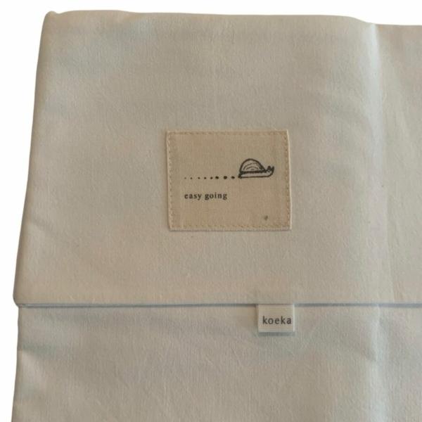 Koeka laken easy going off white - slakje
