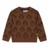Dirkje jongens sweater camel tijgers S48685-35