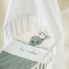 Jollein Deken River knit - ash green - Afbeelding 3