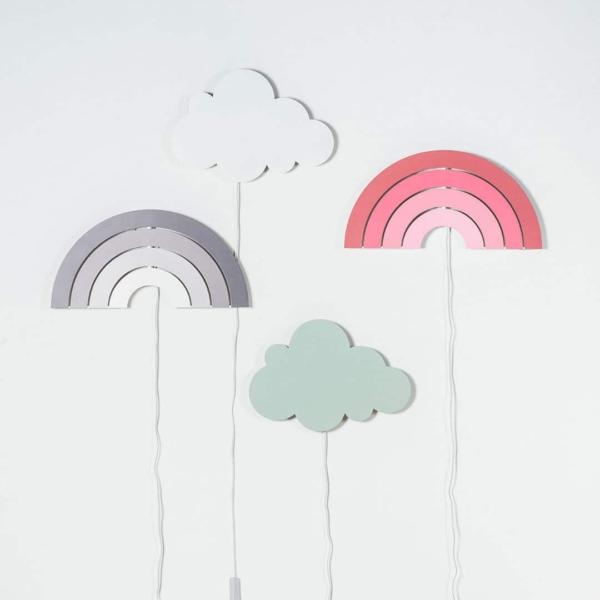 Jollein wandlamp Rainbow - grey (b-keus) - Afbeelding 2