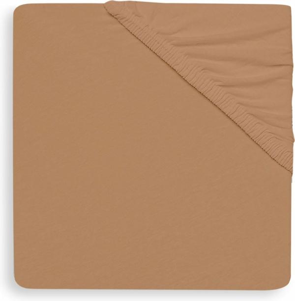 Jollein hoeslaken jersey - Biscuit