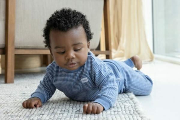 Feetje Pyjama wafel - Blue Melange - 305610 - Afbeelding 3