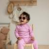 Feetje Pyjama wafel - Roze Melange - 305611 - Afbeelding 2
