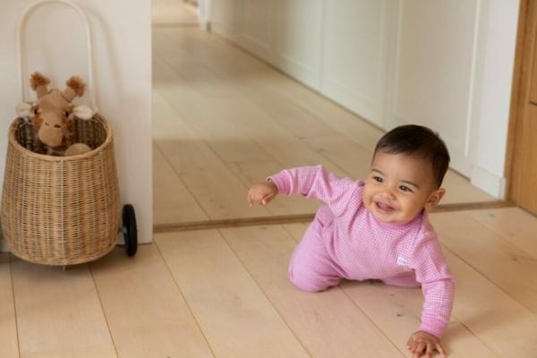 Feetje Pyjama wafel - Roze Melange - 305611 - Afbeelding 3