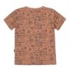 V42576 Dirkje jongens shirt - rusty brown - Afbeelding 2