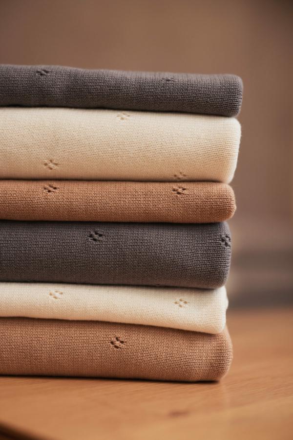 Jollein deken Pointelle - storm grey - Afbeelding 7