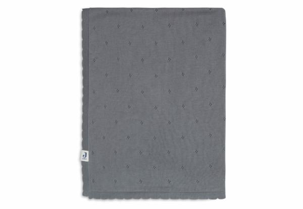 Jollein deken Pointelle - storm grey - Afbeelding 2