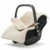 Jollein Voetenzak groep 0+ 3/5 punts basic knit - nougat
