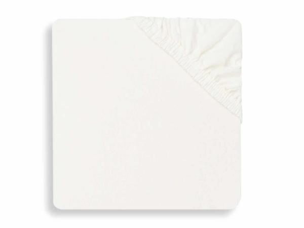 Jollein Hoeslaken Boxmatras Jersey 75x95cm - ivory (off white)