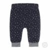 N252 Dirkje jongens babybroekje navy met print - Afbeelding 2