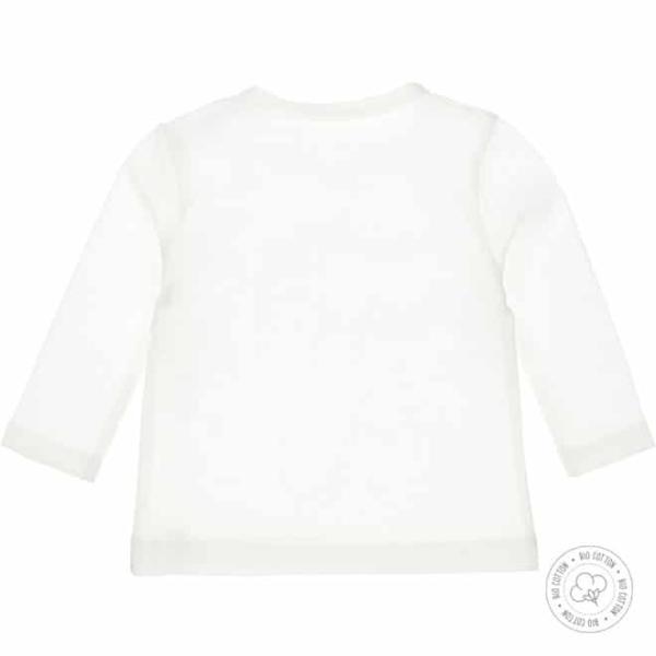 N251 Dirkje jongens babyshirtje 'troublemaker' - ecru - Afbeelding 2
