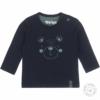 N270 Dirkje jongens shirtje navy met beer