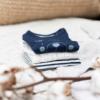 N270 Dirkje jongens shirtje navy met beer - Afbeelding 3