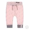 N212 Dirkje meisjes babybroekje roze met print - 44