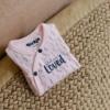 N213 Dirkje meisjes babyshirt "you are loved" - roze - 44 - Afbeelding 3