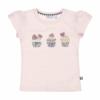 V42275 Dirkje meisjesshirt cupcakes - pink