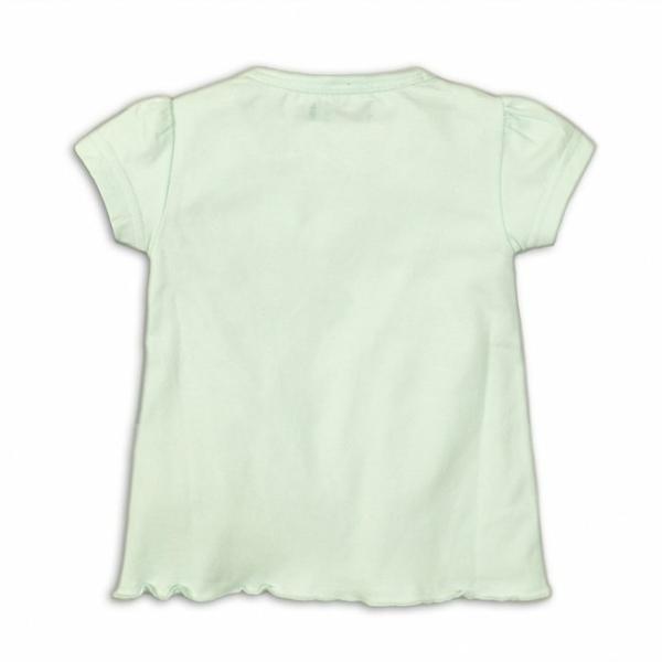 X35C-34321 Dirkje meisjes T-shirt mintgroen met pantergezichtjes - Afbeelding 4