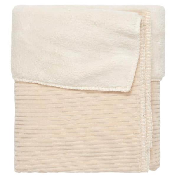 Koeka Eenpersoonsdeken Vik teddy - sand - Afbeelding 3