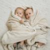 Koeka Eenpersoonsdeken Vik teddy - sand - Afbeelding 2