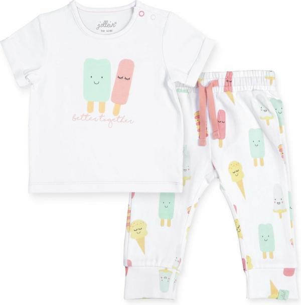 Jollein set: Broekje & T shirt - icecream