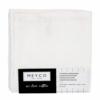 Meyco Monddoekje hydrofiel (3pack) - uni wit - Afbeelding 2