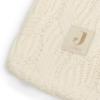 Jollein Deken spring knit gevoerd met coral fleece - ivory / off white - Afbeelding 5