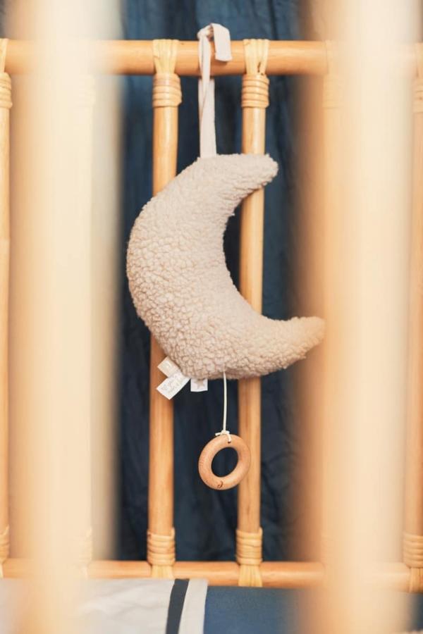 Jollein muziekhanger moon - nougat - Afbeelding 2