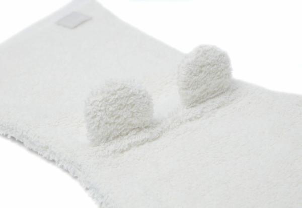 Jollein washand ears badstof - ivory - Afbeelding 3