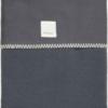Koeka deken Runa flanel - dark grey