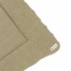 Meyco Boxkleed gebreid 77 x 97 cm - knots taupe - Afbeelding 2