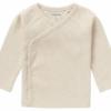 Noppies overslag shirt lange mouw Nanyuki - oatmeal