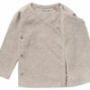 Noppies overslag shirt lange mouw Nanyuki - taupe melange - Afbeelding 2