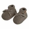 Baby's Only slofjes met teddy aan de binnenkant - Soul - Mokka