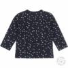 N233 Dirkje meisjes babyshirt navy met hartjes - 80 - Afbeelding 2