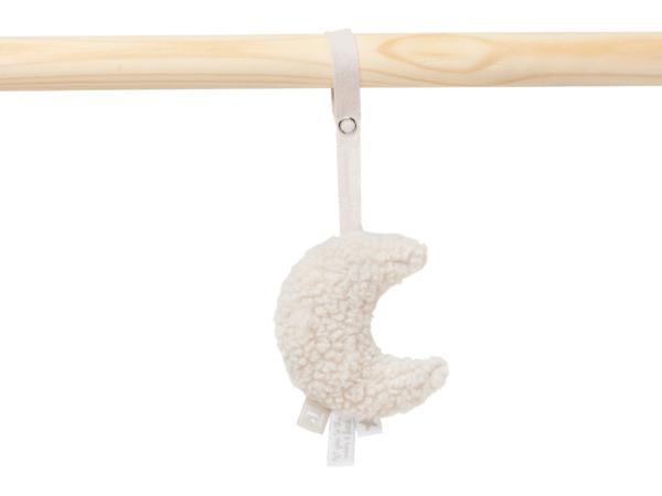 Jollein babygym toys moon - nougat - losse speeltjes voor aan de babygym - Afbeelding 2