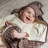 Jollein Badcape Meadow 75x75cm - Chestnut - Afbeelding 5