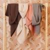 Jollein badcape wrinkled cotton 75x75 - rosewood - Afbeelding 2