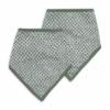 Jollein Slab bandana (2pack) snake - ash green - Afbeelding 4