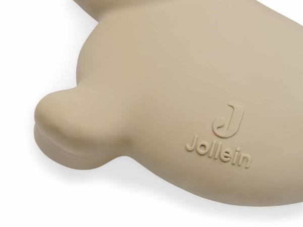 Jollein Bijtring bunny - nougat - 100% natuurlijk rubber - Afbeelding 2
