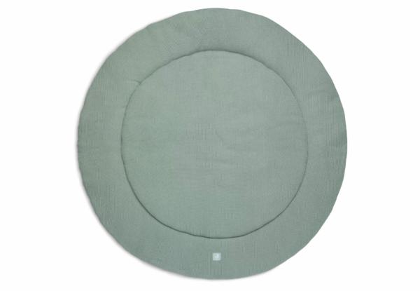 Jollein Boxkleed Basic Knit 95cm - Rond - Forest green