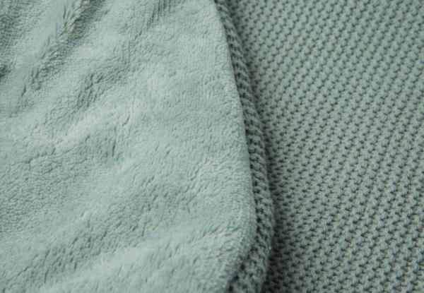 Jollein Boxkleed Basic Knit 95cm - Rond - Forest green - Afbeelding 4