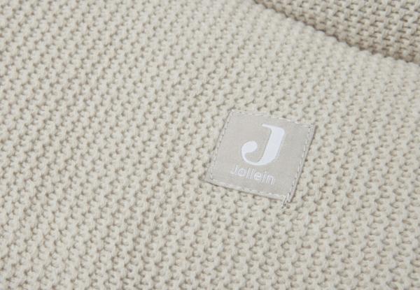 Jollein Boxkleed Basic Knit 95cm - Rond - Nougat - Afbeelding 3