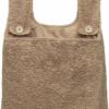 Jollein boxopbergzak Boucle - biscuit - Afbeelding 4