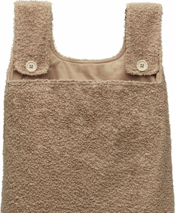 Jollein boxopbergzak Boucle - biscuit - Afbeelding 4