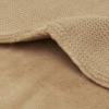 Jollein Deken Basic Knit gevoerd met coral fleece - biscuit - Afbeelding 3
