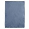 Jollein Deken Basic Knit gevoerd met coral fleece - jeans blue - Afbeelding 6