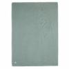 Jollein Deken Basic Knit gevoerd met coral fleece - Forest Green - Afbeelding 2