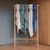 Jollein Deken Basic Knit gevoerd met coral fleece - Pale Pink - Afbeelding 2