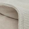 Jollein Deken Basic Knit gevoerd met coral fleece - Nougat - Afbeelding 5