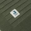 Jollein Deken Pure knit - leaf green (Gots/100% organisch katoen) - Afbeelding 2
